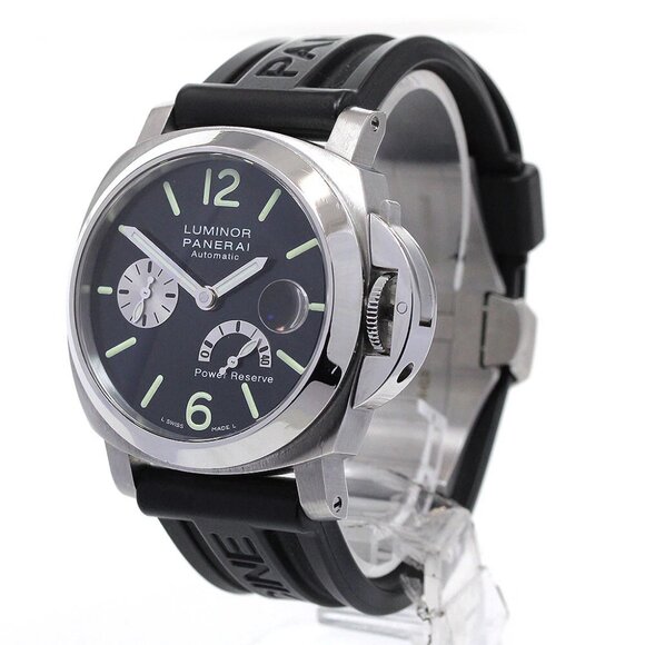 PANERAI Luminor PAM00125 Date power reserve Black Dial Automatic Men's_8472 - Picture 2 of 6